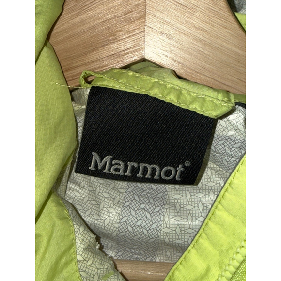 Women's Marmot Precip Rain Jacket Soft Shell Hooded Wind Breaker size XS - Picture 14 of 16